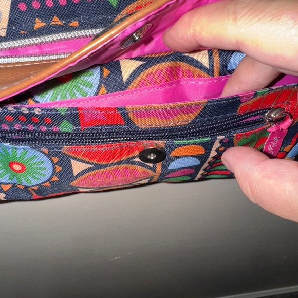 Lily Bloom Multicolor Patterned Purse - Picture 9 of 11
